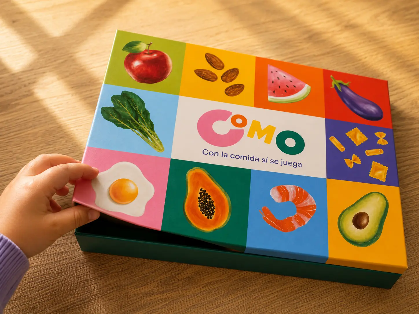 COMO, con la comida sí se juega
